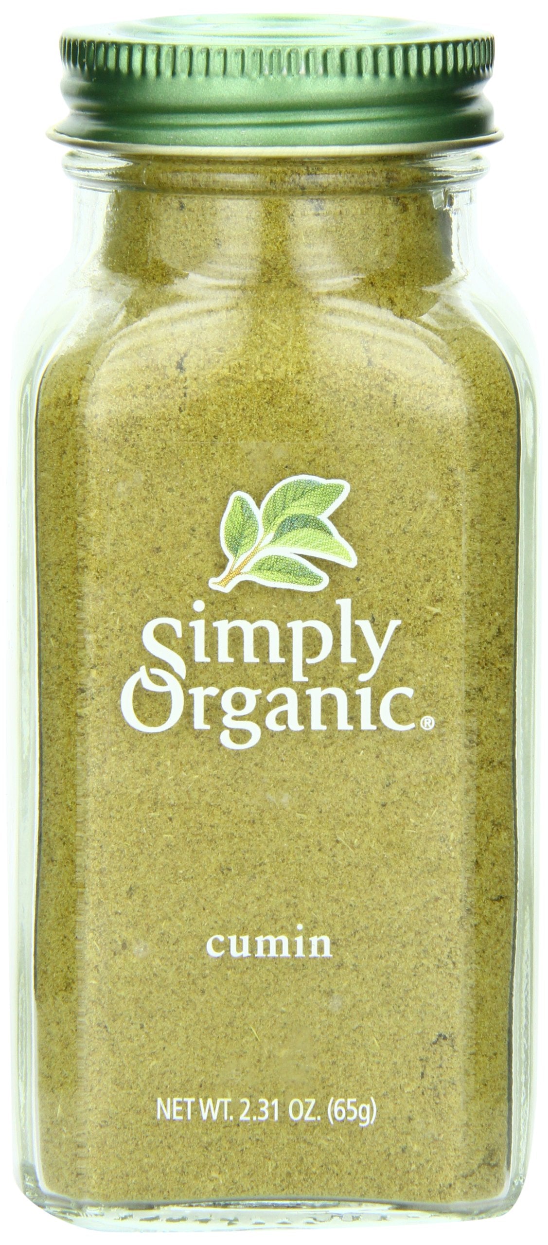 Simply Organic Ground Cumin Seed, 2.31 Ounce Bottle, Certified Organic | Cuminum cyminum L.