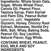 Nature Valley Soft-Baked Oatmeal Squares, Peanut Butter, 1.24 oz, 6 ct