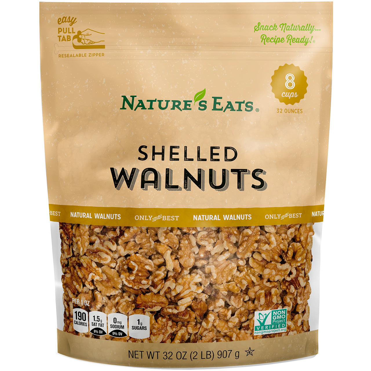 Nature's  Eats Walnuts, 32 Oz