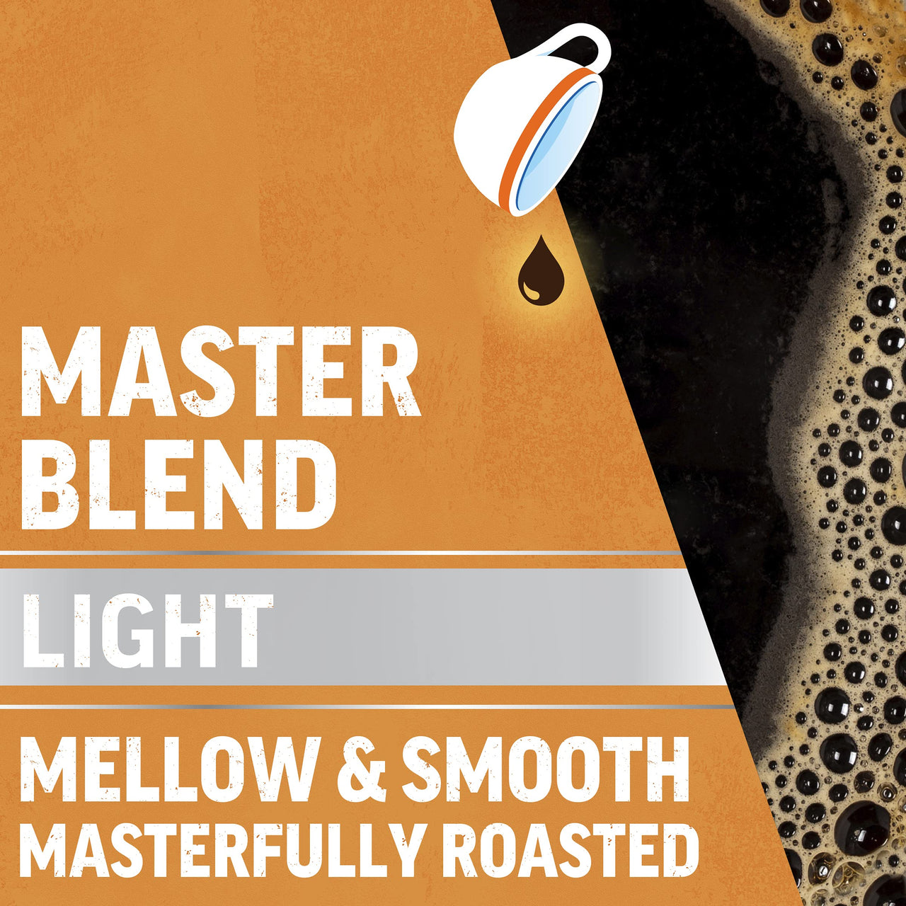 Maxwell House Master Blend Light Roast Ground Coffee (11.5 oz Canister)