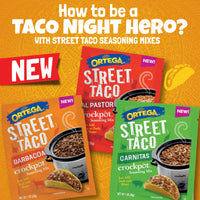 Ortega Street Taco Sauces, Asada 3 Chile & Garlic, 8 Oz