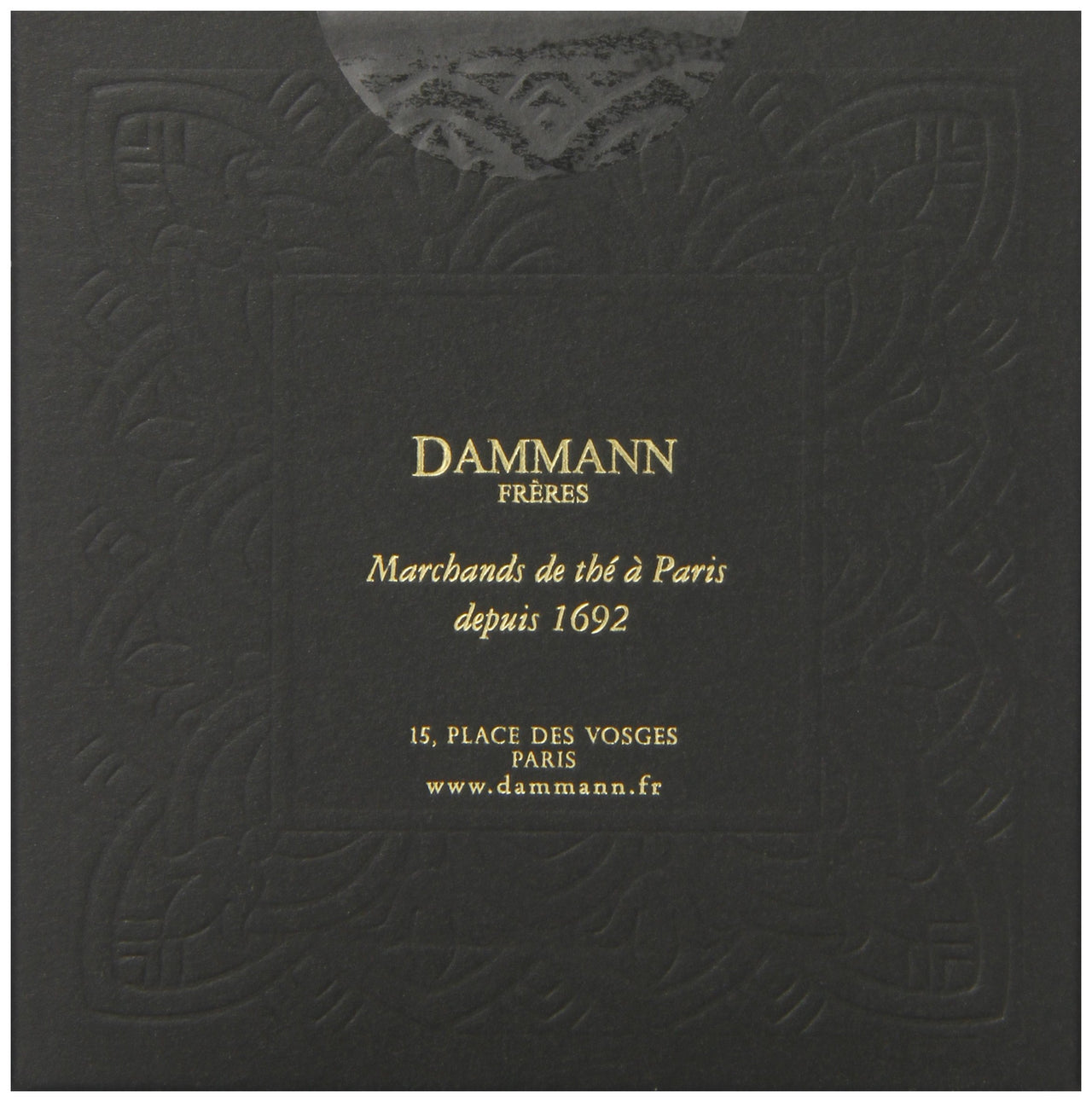 Dammann Freres Sachets, Jardin Bleu Tea Bags, Premium Gourmet French Black Tea, Blend Strawberry, Rhubarb Flavors, 25 Count (Single Pack) (SYNCHKG055739)