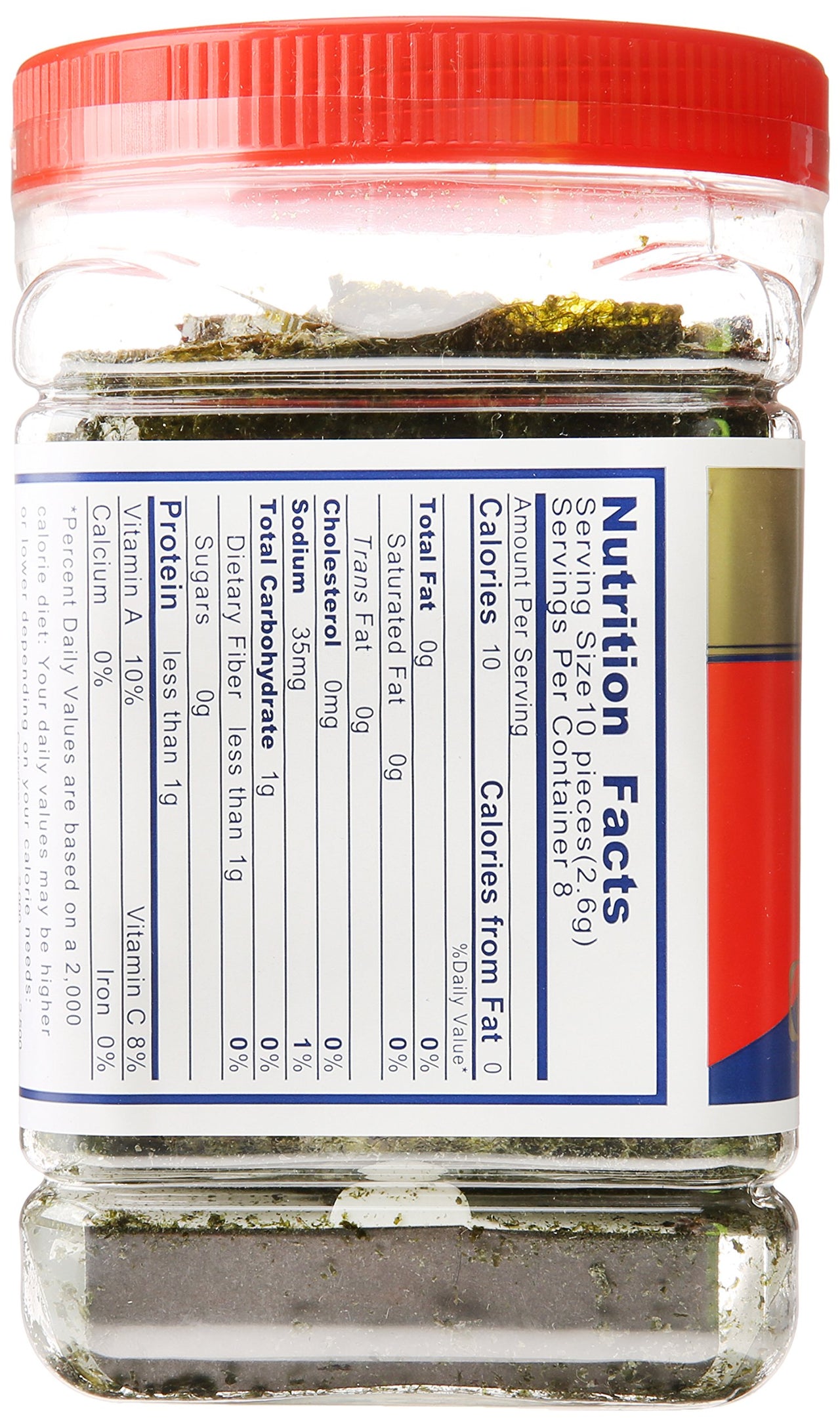 Yama Moto Yama Teriyaki Nori Seaweed Hot and Spicy, 0.7 Ounce