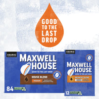 Maxwell House Breakfast Blend Keurig K Cup Coffee Pods (12 Count)