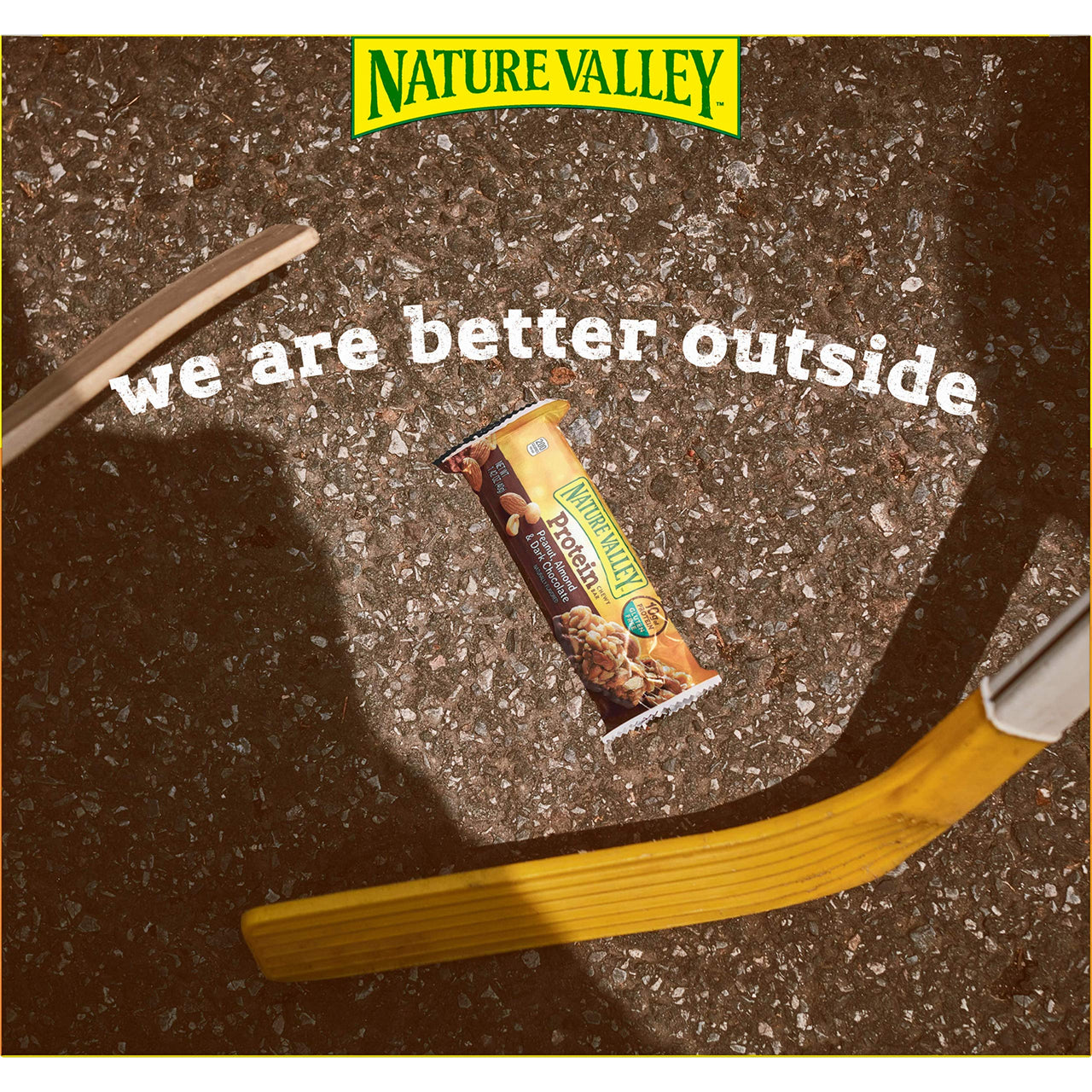 Nature Valley Chewy Protein Bars, Peanut Almond Dark Chocolate, 7.1 oz, 5 Count Box