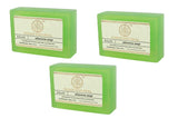 Khadi Natural Ayurvedic Aloevera Soap, Pack of 3 (125g each)