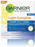 Garnier Skin Naturals Light Complete Night Cream, 40g