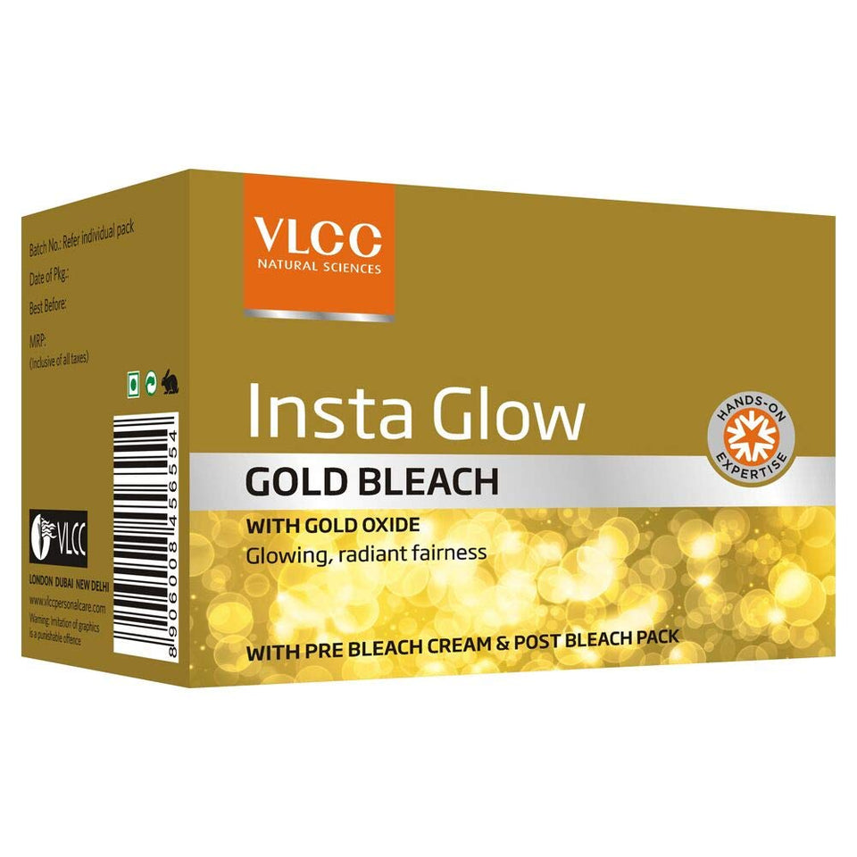 VLCC Natural Sciences Insta Glow Gold Bleach, 402g
