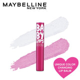 Maybelline New York Baby Lips Color Changing Lip Balm, Pink Bloom, 1.7g