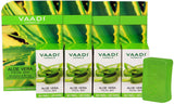 Vaadi Herbals Value Aloe Vera Facial Bars with Extract of Tea Tree, 25gm x 4