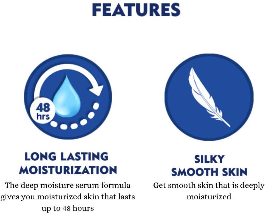 Nivea Smooth Milk Body Lotion for Dry Skin, 200ml