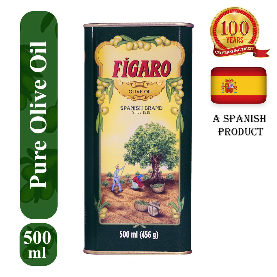 Figaro Olive Oil Tin, 500ml