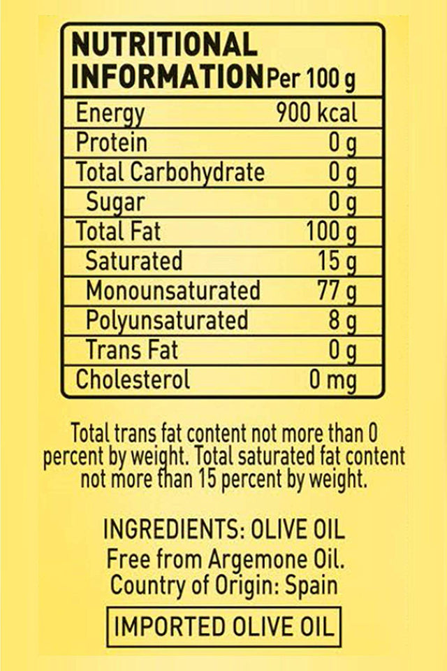 Figaro Olive Oil Tin, 500ml