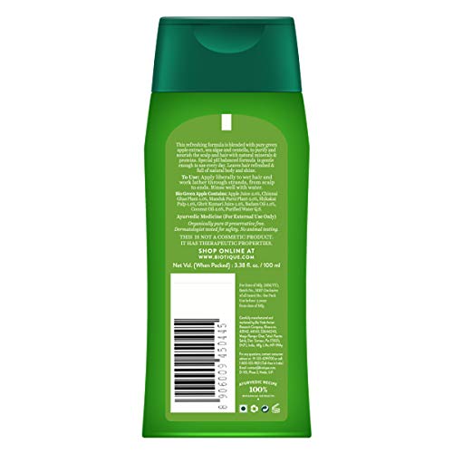 Biotique Bio Green Apple Shampoo, 100ml