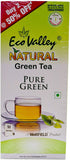 Eco Valley Natural Green Tea, Pure Green, 50 Tea Bags (Buy 2 @ 50% Off)