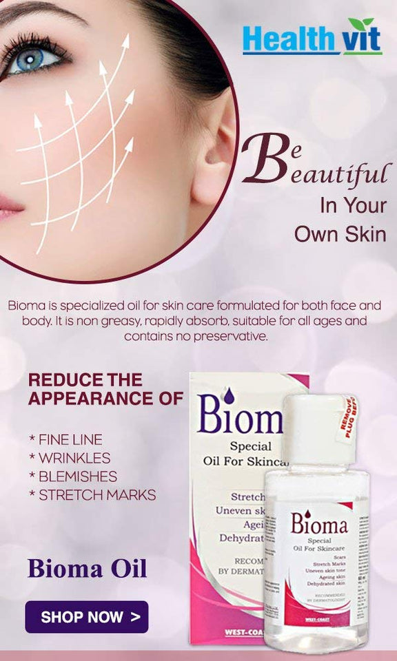 Bioma Oil – Special for Skin Care 60ml – Stretch Marks, Scars