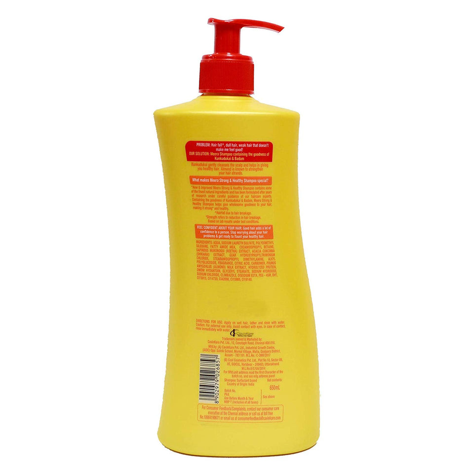 Meera Strong and Healthy Shampoo, 650ml