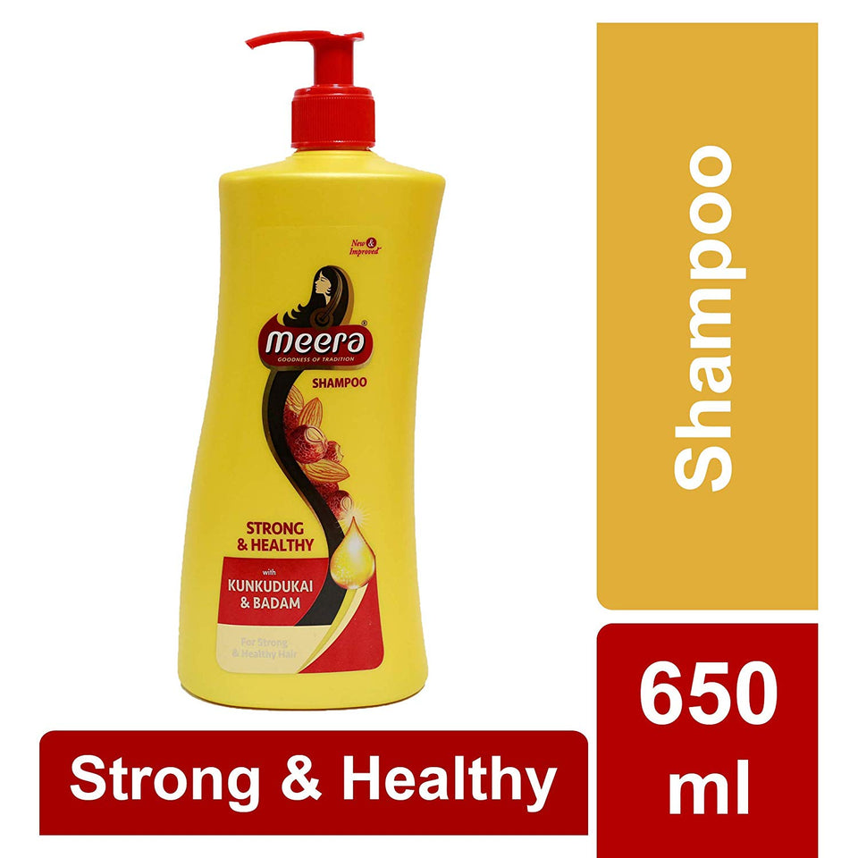 Meera Strong and Healthy Shampoo, 650ml