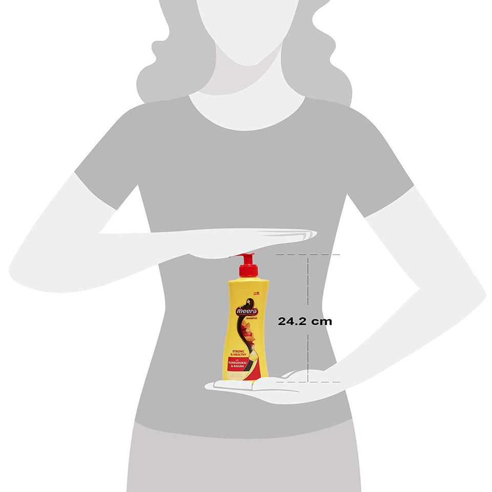 Meera Strong and Healthy Shampoo, 650ml