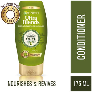 Garnier Ultra Blends Conditioner, Mythic Olive, 175ml