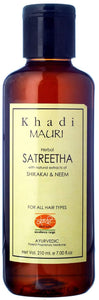 Khadi Mauri Herbal Satreetha Herbal Shampoo, 210ml