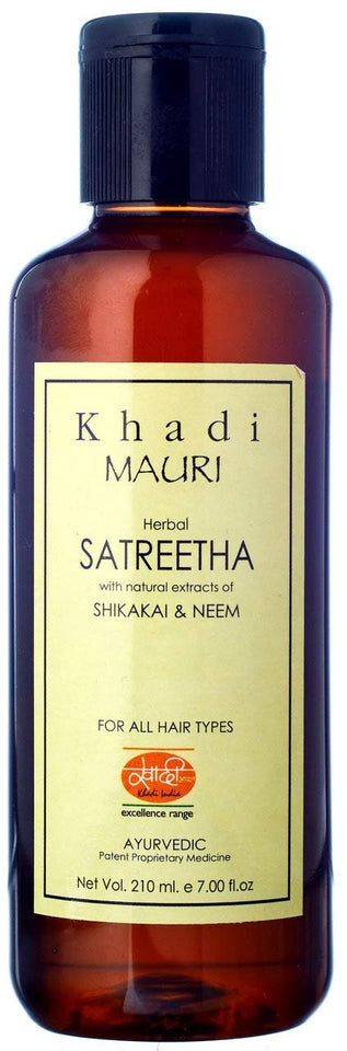 Khadi Mauri Herbal Satreetha Herbal Shampoo, 210ml