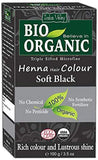 Indus Valley Bio Organic 100% Soft Black Henna Hair Color (100g)