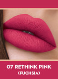 SUGAR Cosmetics Smudge Me Not Liquid Lipstick 07 Rethink Pink (Fuchsia), 4.5 ml
