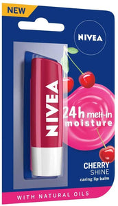 Nivea Lip Care Fruity Shine Cherry, 4.8g