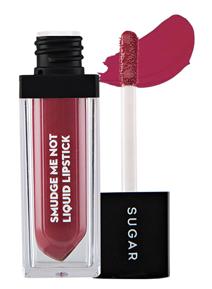 SUGAR Cosmetics Smudge Me Not Liquid Lipstick 03 Tan Fan (Mauve Nude)