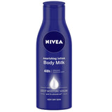 NIVEA Nourishing Lotion, Body Milk, 2X Almond Oil, 120ml