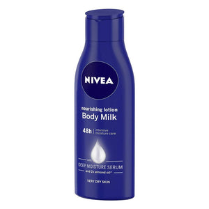 NIVEA Nourishing Lotion, Body Milk, 2X Almond Oil, 120ml