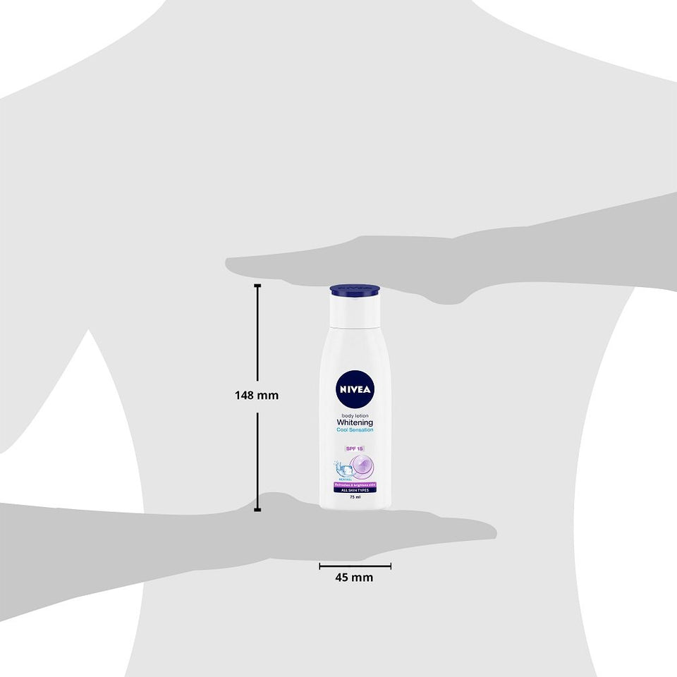 Nivea Whitening Cool Sensation Body Lotion, 75ml