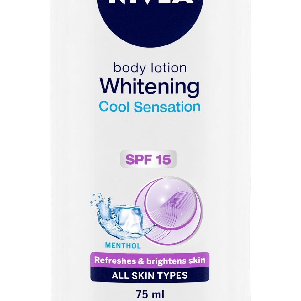 Nivea Whitening Cool Sensation Body Lotion, 75ml