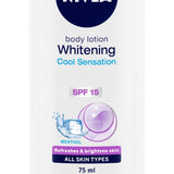 Nivea Whitening Cool Sensation Body Lotion, 75ml
