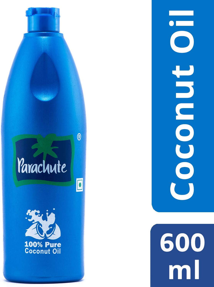 Parachute Coconut Oil Bottle, 600ml