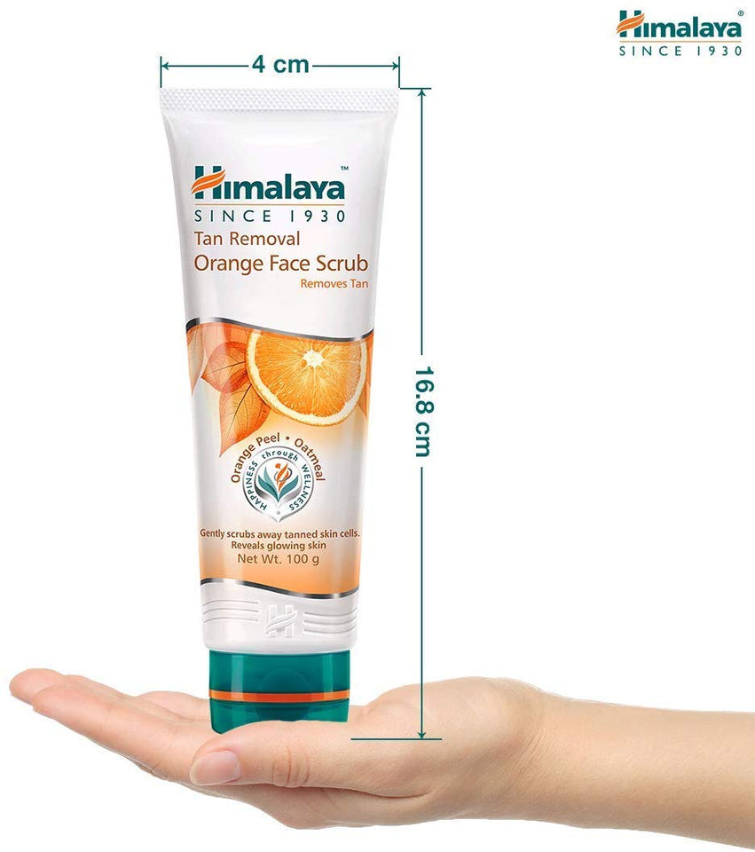 Himalaya Tan Removal Orange Face Scrub, 100g