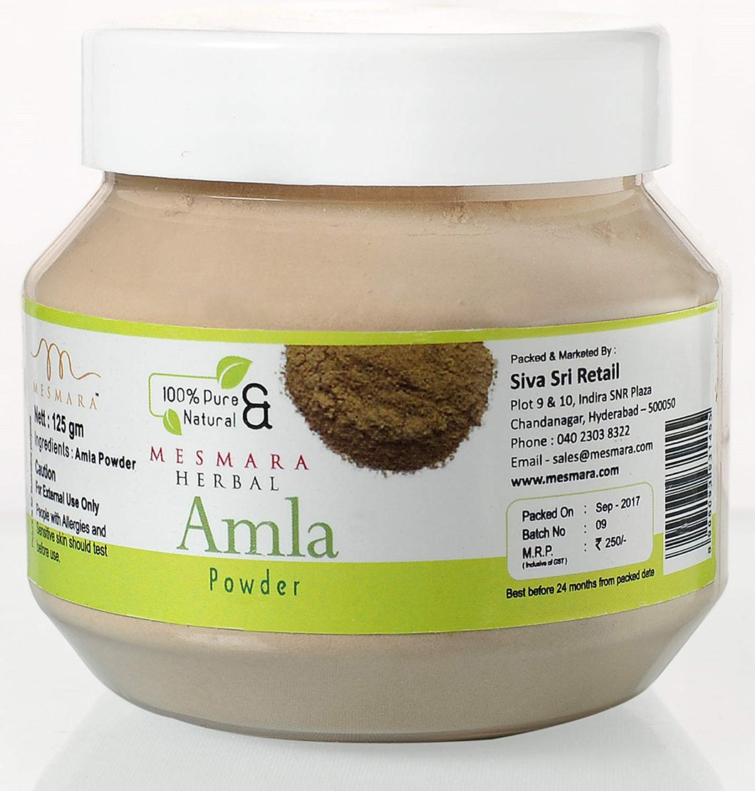 Mesmara Herbal Amla Powder, 125g