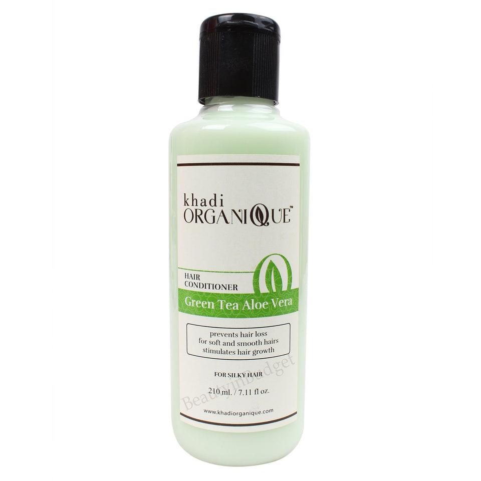 Khadi Organique Greentea Aloevera Hair Conditioner 210 ML
