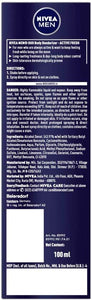 Nivea Men Duo Body Deodorizers, Active Fresh, Gas Free Deodorant100ml