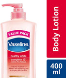 Vaseline Healthy White Complete 10 Body Lotion, 400 ml