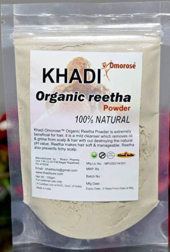 Khadi Omorose Reetha Powder 100 grams