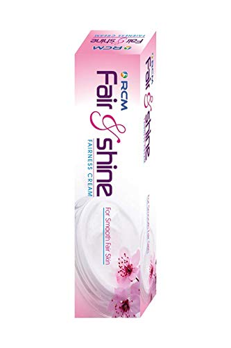 RCM Fair-Shine Natural Organic Face Cream - 50g (Pack of 5)