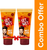 Set Wet Wet Look Hair Styling Gel For Men, 100ml (Pack of 2)
