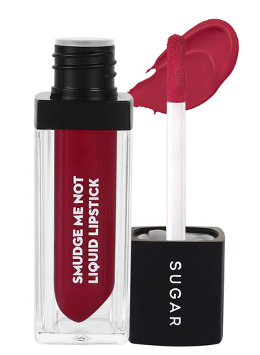 SUGAR Cosmetics Smudge Me Not Liquid Lipstick 47 Pink Ink (Deep Pink)