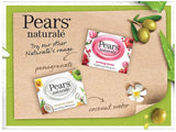 Pears Naturalé Aloe Vera Detoxifying Soap Bar, 125 g (Pack of 3)