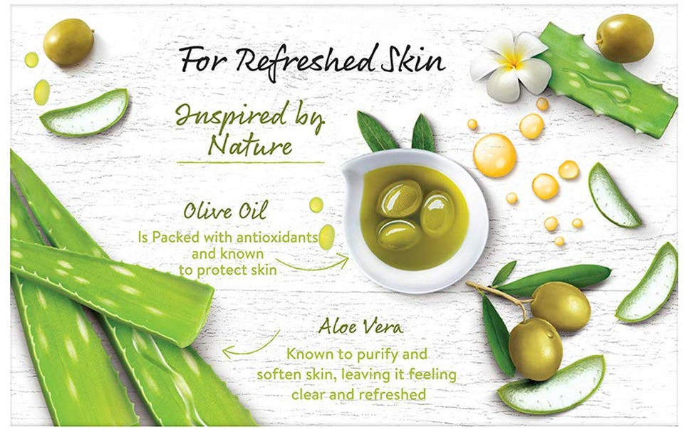 Pears Naturalé Aloe Vera Detoxifying Soap Bar, 125 g (Pack of 3)