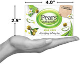 Pears Naturalé Aloe Vera Detoxifying Soap Bar, 125 g (Pack of 3)
