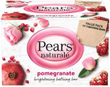 Pears Naturalé Pomegranate Brightening Bathing Soap Bar, 125 g (Pack of 3)