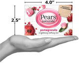 Pears Naturalé Pomegranate Brightening Bathing Soap Bar, 125 g (Pack of 3)